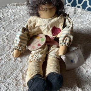 Vintage Attic Babies “Dotty Doodles” doll.